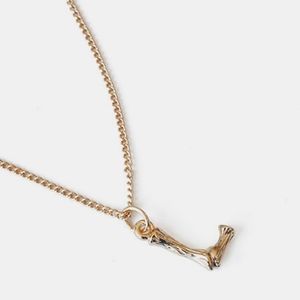 Letter "L" Pendant Necklace